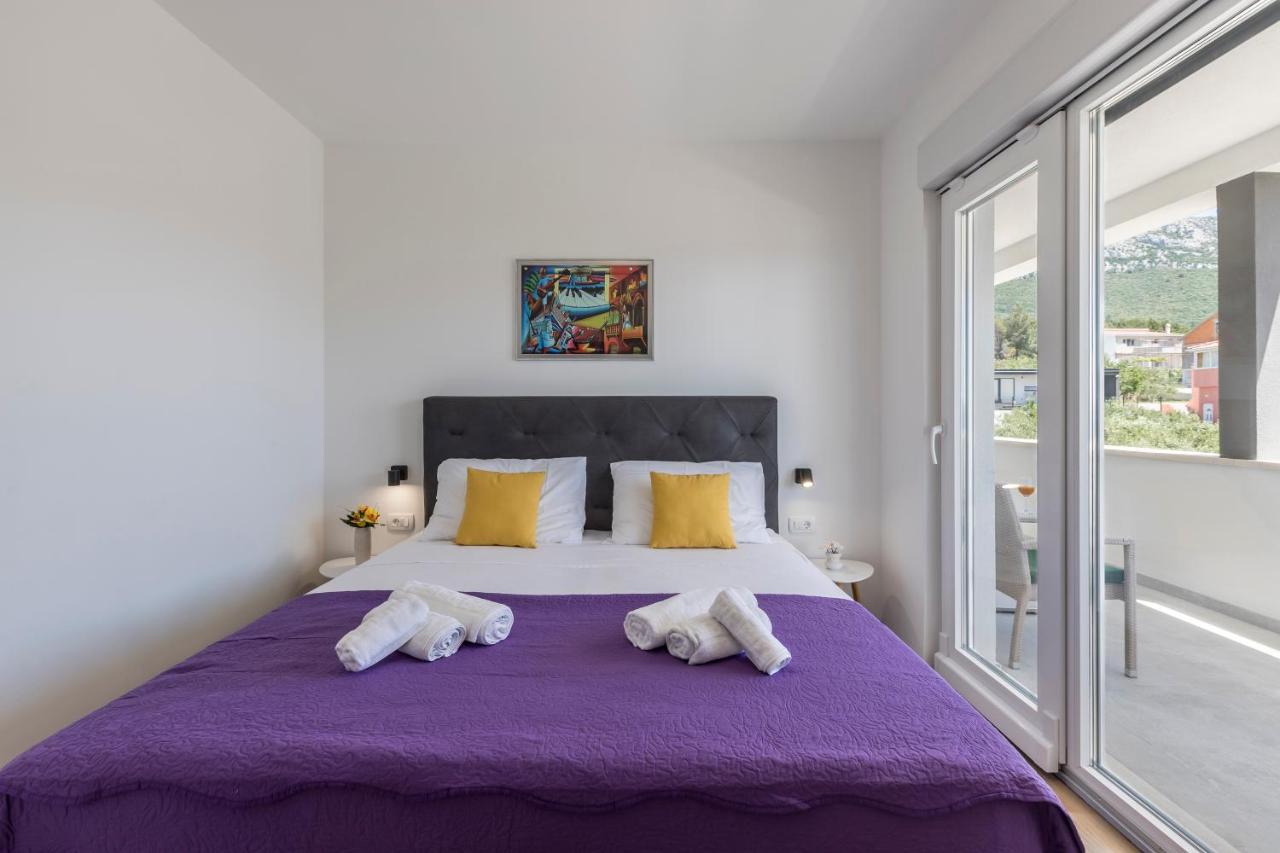 Luxury Villa La Nonna Ana - Heated Pool, Sea View, Near Split Kaštela Екстериор снимка