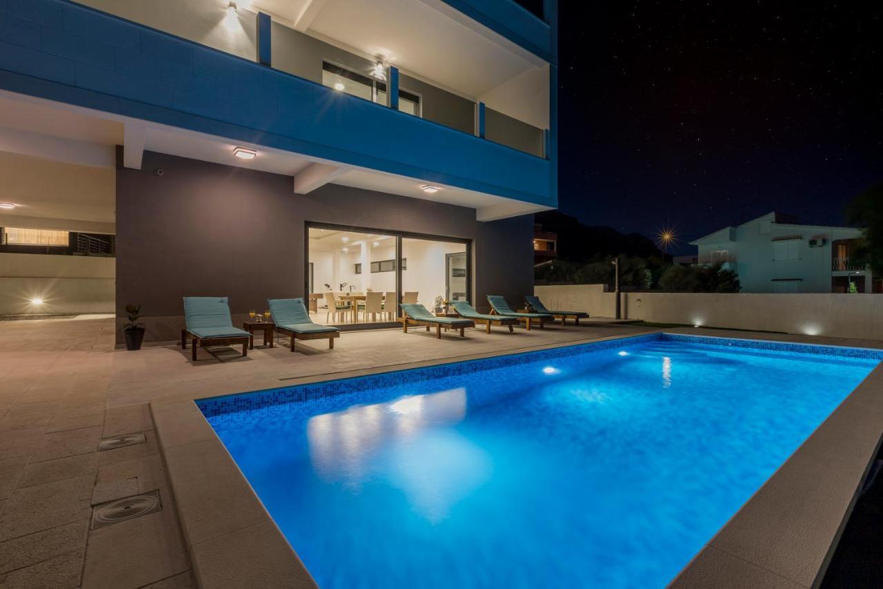 Luxury Villa La Nonna Ana - Heated Pool, Sea View, Near Split Kaštela Екстериор снимка