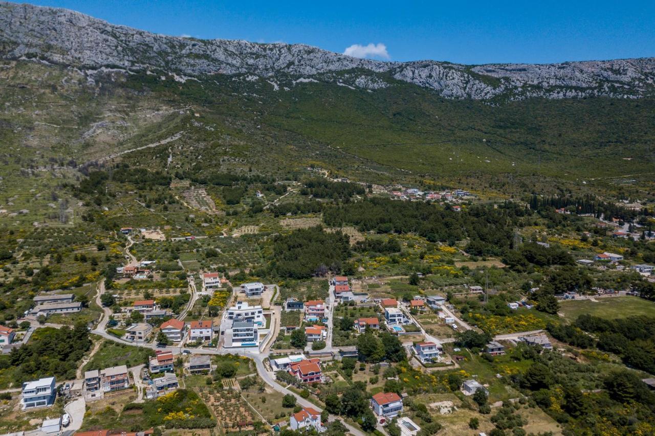 Luxury Villa La Nonna Ana - Heated Pool, Sea View, Near Split Kaštela Екстериор снимка